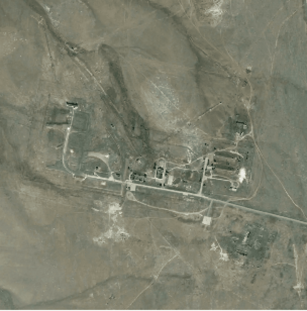 Base del 368.º Regimiento de Misiles ruso en 2009. (Fuente: Danwatch)