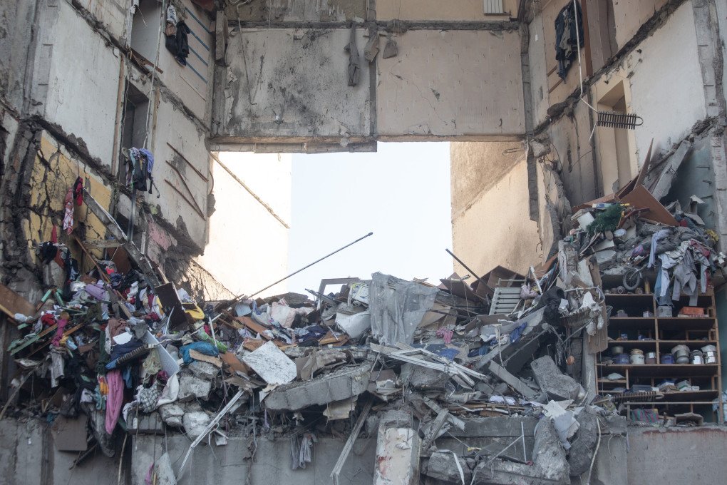 The aftermath of Russia's strike on a residential building in Kharkiv, September 24, 2024. (Source: Pavlo Pakhomenko) The aftermath of Russia's strike on a residential building in Kharkiv, September 24, 2024. (Source: Pavlo Pakhomenko)