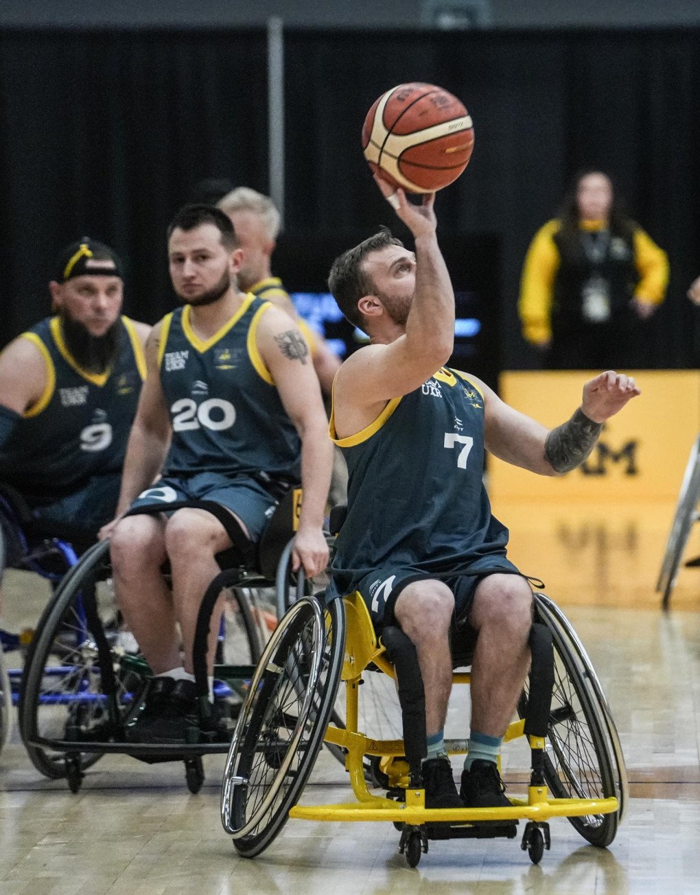 Ukraine’s national team. (Source: Basketball Federation of Ukraine) Ukraine’s national team. (Source: Basketball Federation of Ukraine)