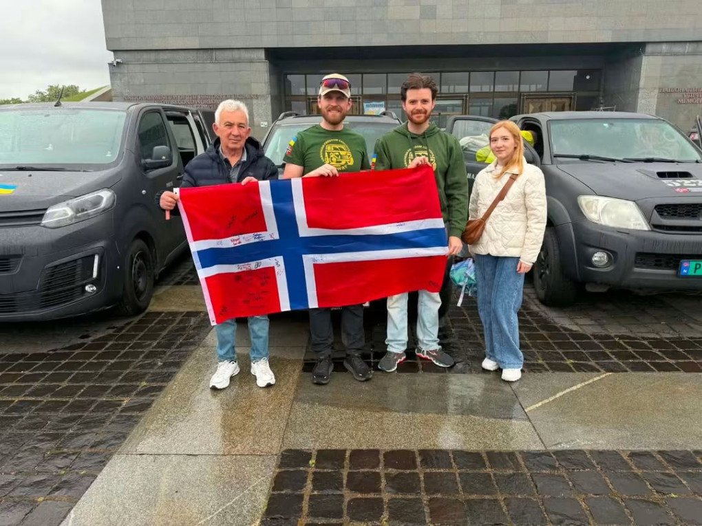 Vebjørn Gorseth together with Håkon Einsarve, members of the Labor party, delivered Car #519, TOMCAT, in the May 2026 convoy. (Source: personal archive) Vebjørn Gorseth together with Håkon Einsarve, members of the Labor party, delivered Car #519, TOMCAT, in the May 2026 convoy. (Source: personal archive)