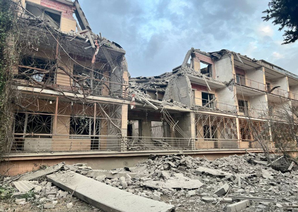 Aftermath of the attack on Kryvyi Rih. September 4, 2024. (Source: Serhiy Lysak/ Telegram)