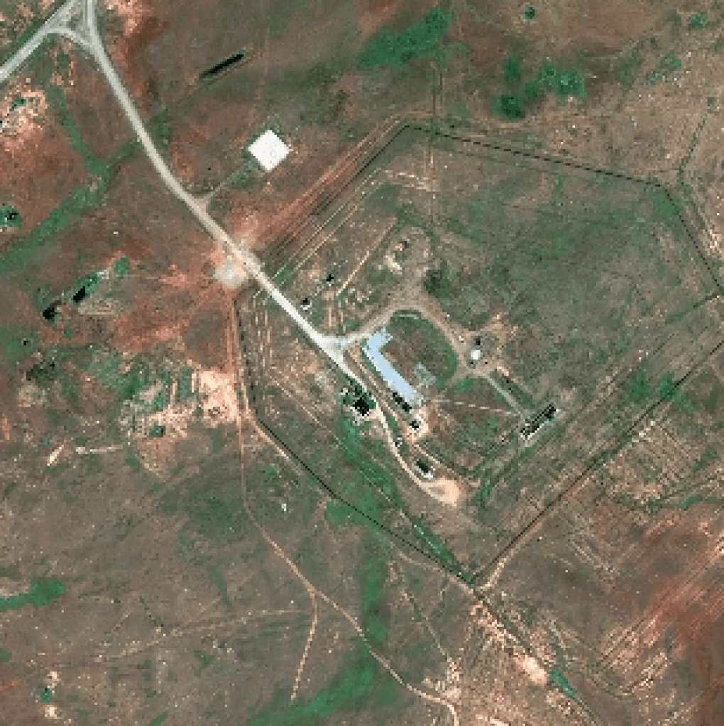 Base del 621.º Regimiento de Misiles ruso en 2009. (Fuente: Danwatch)