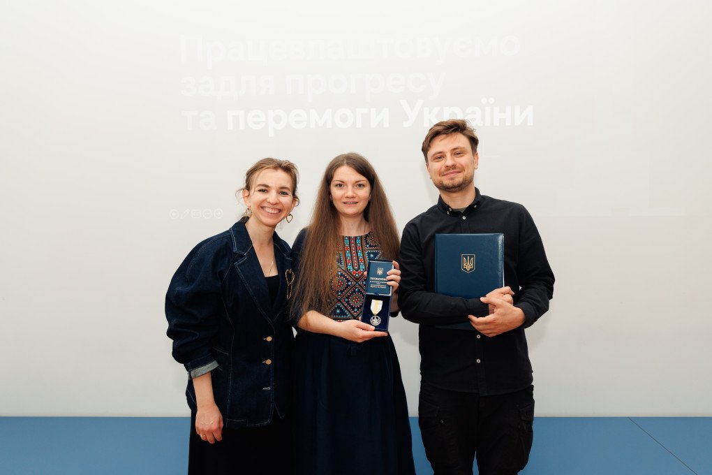 The Lobby X team receives commendations from the General Staff of the Armed Forces of Ukraine for its cooperation and active support of the Ukrainian military. (Source: Lobby X)