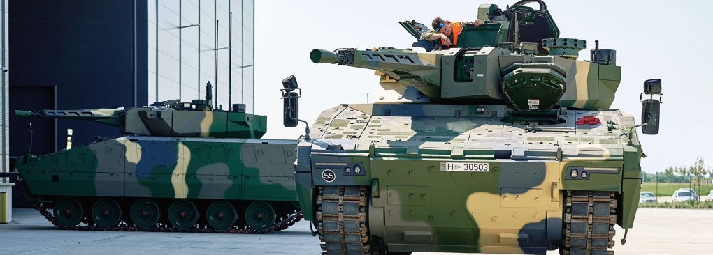 Hungarian KF41 Lynx IFV’s. (Source: Rheinmetall) Hungarian KF41 Lynx IFV’s. (Source: Rheinmetall)