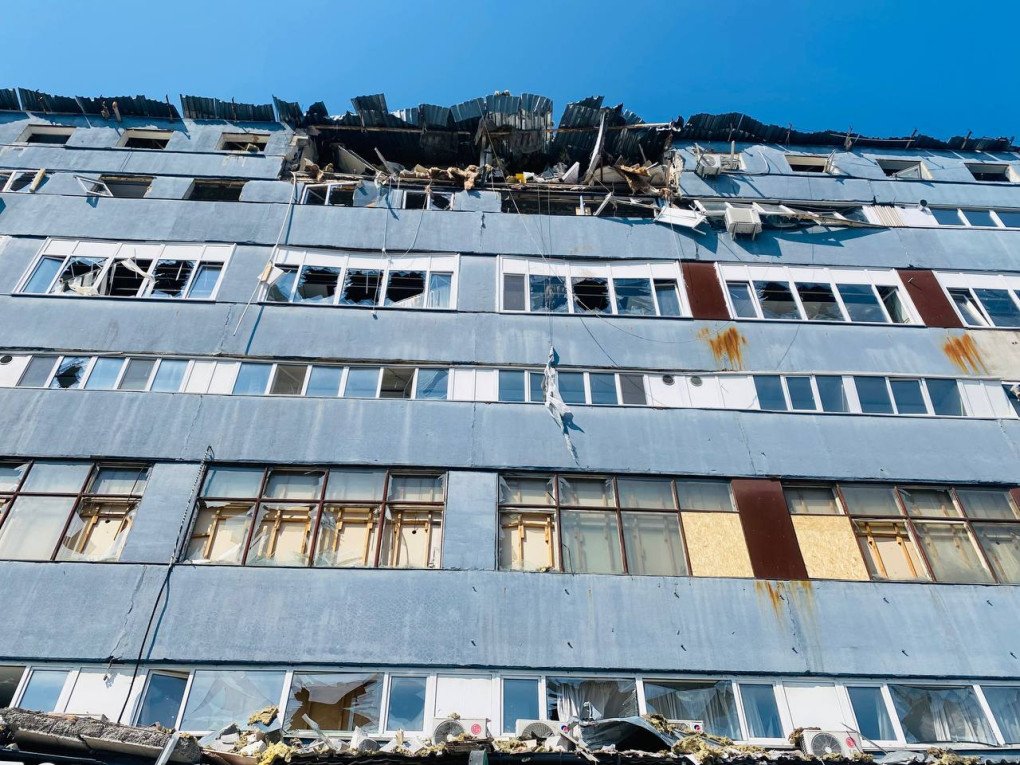 The aftermath of the Russian attack on BookChef’s office in Kyiv. (Source: BookChef Publishing House Press Center) The aftermath of the Russian attack on BookChef’s office in Kyiv. (Source: BookChef Publishing House Press Center)