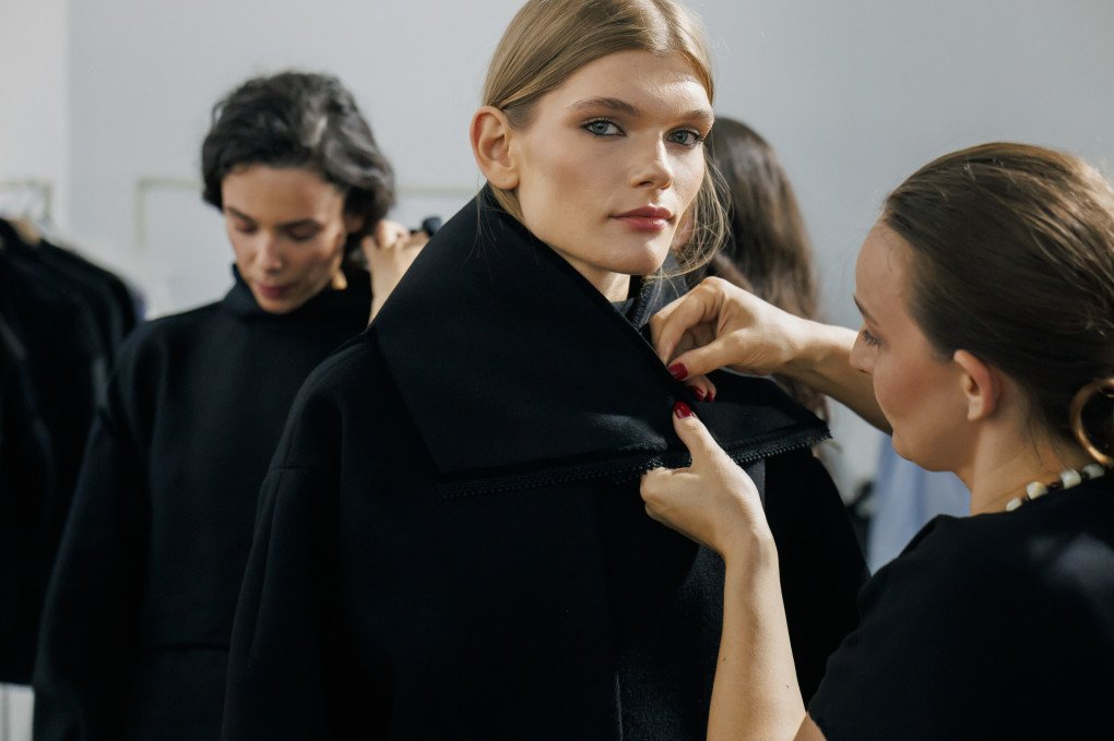 Khrystyna Rachytska backstage. (Photo: Serhiy Khandusenko)