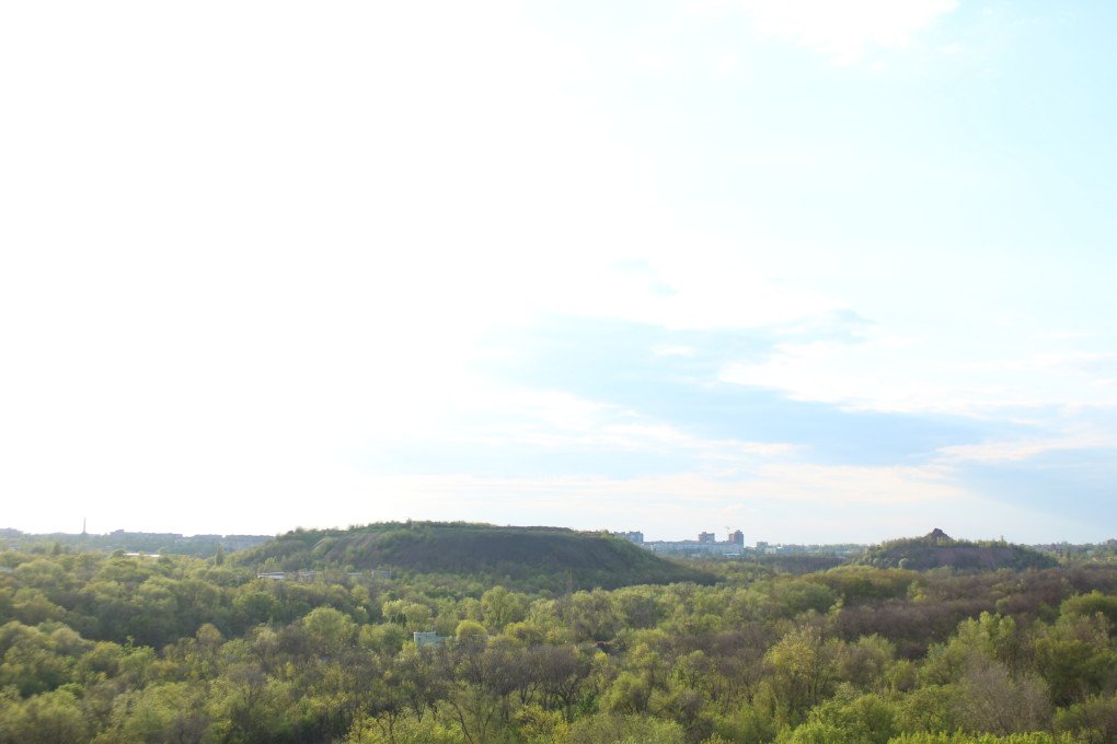 Serhii enjoys photography and has a lot of photos from Donetsk. Photo: Serhii for UNITED24 Media.