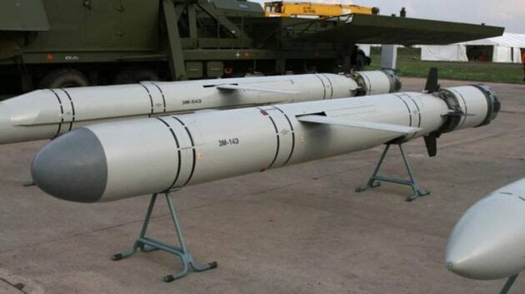 3M-14S Kalibr sea-launched cruise missiles on display. The 3M-14S variant is capable of carrying a nuclear payload. (Photo: open source)
