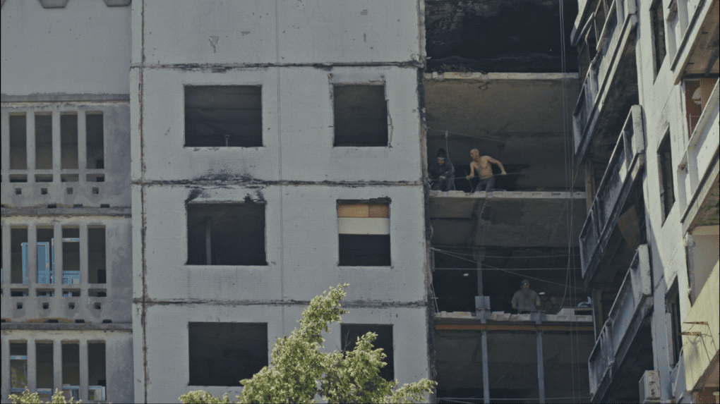 According to Kharkiv’s Mayor, nearly 90% of the buildings in Northern Saltivka were damaged or destroyed due to Russian attacks. Photo: UNITED24 Media