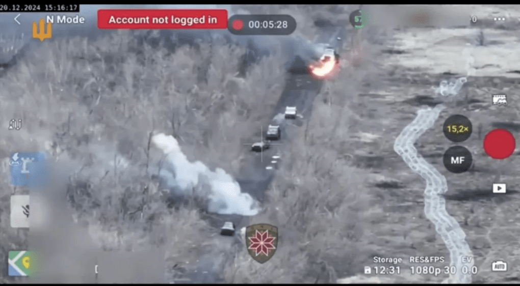 Ukrainian Armed Forces are destroying columns of Russian vehicles that now include ordinary civilian cars.