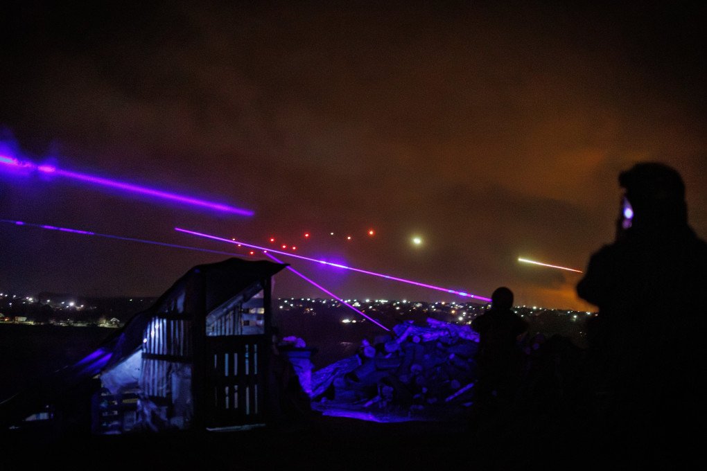 Ukrainian mobile air defense unit engages a Russian aerial target on January 1, 2025, amid ongoing missile and drone attacks. (Source: Getty Images)