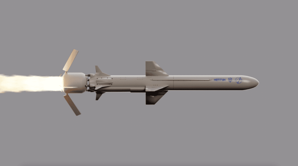 Rendering shows Ukraine’s Long Neptune cruise missile in flight, featuring an extended operational range of up to 1,000 kilometers. (Source: UNITED24 Media) Rendering shows Ukraine’s Long Neptune cruise missile in flight, featuring an extended operational range of up to 1,000 kilometers. (Source: UNITED24 Media)