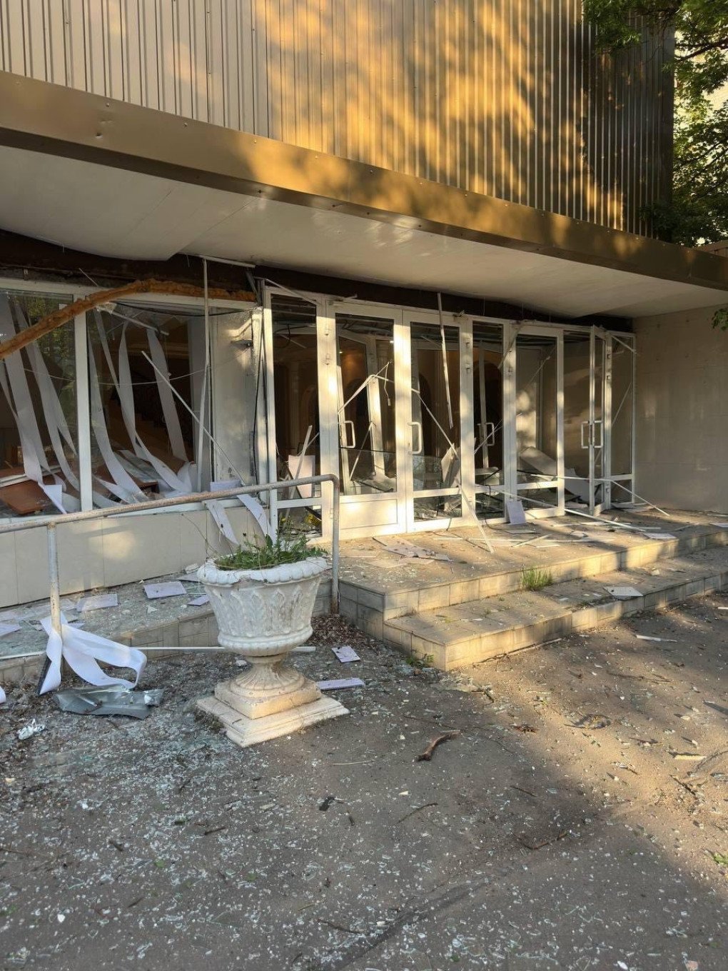 Aftermath of Russian attack on Kramatorsk, Donetsk region, Ukraine on May 25, 2026. (Source: Kramatorsk City Military Administration) Aftermath of Russian attack on Kramatorsk, Donetsk region, Ukraine on May 25, 2026. (Source: Kramatorsk City Military Administration)