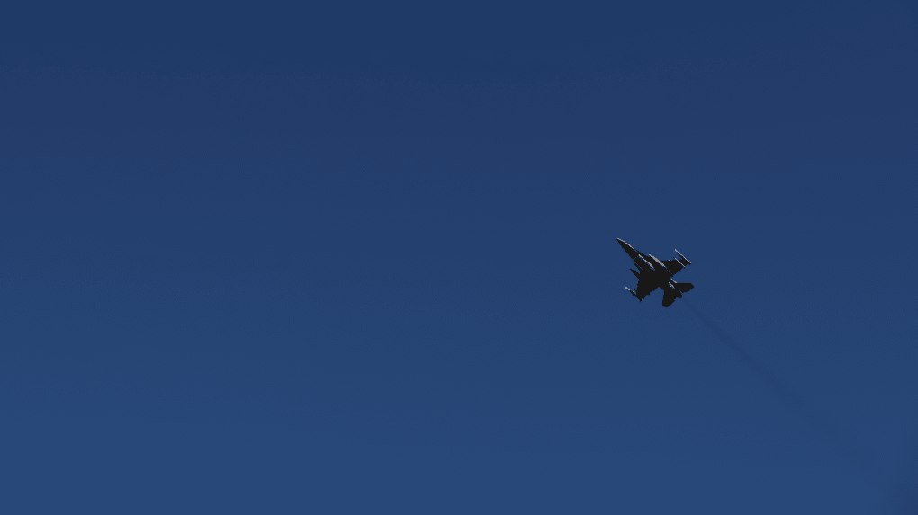 The challenge in eliminating cruise missiles is their small surface area—to shoot them down effectively, the pilot  had to close to within 500 meters (1500 feet). Denmark, 2023. Photo: UNITED24 Media