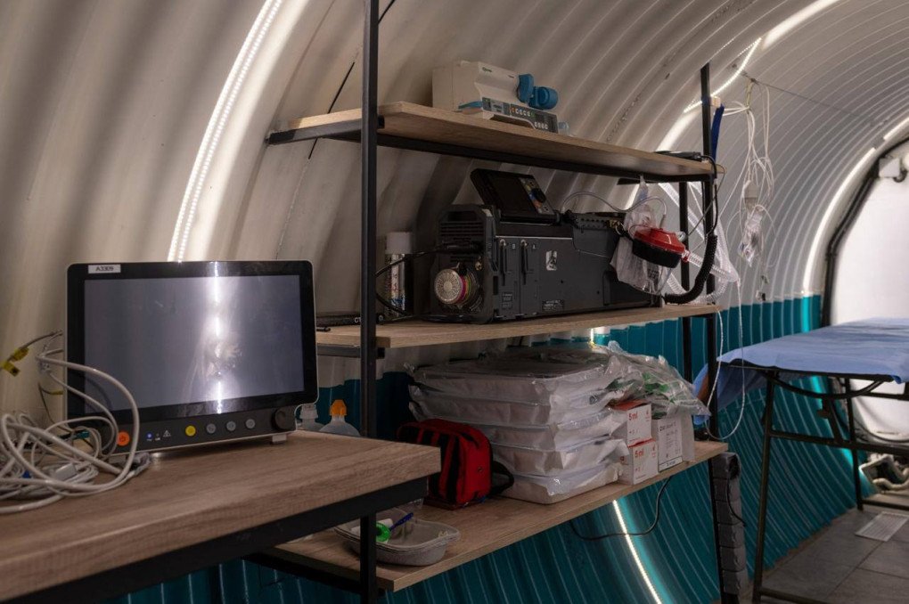 Ukraine’s first underground hospital for military personnel. September 3, 2024. (Source: The Ministry of Defense of Ukraine)