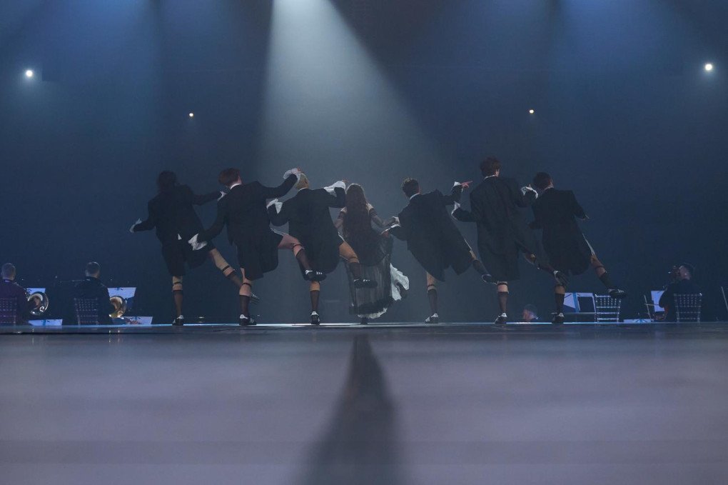 Jerry Heil performs alongside dancers and a live orchestra during her show in Kyiv, Ukraine, April 4, 2026. (Photo: Mykyta Shandyba/UNITED24 Media)
