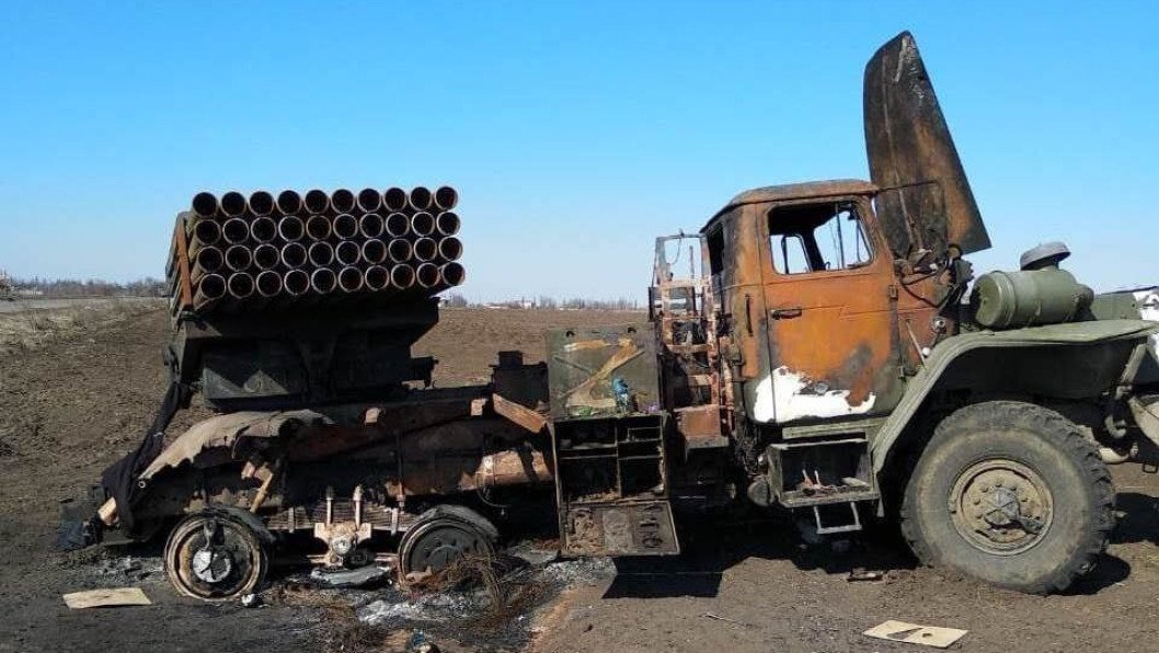Ukraine’s Drones Catch Russian Grad in Motion—and End Its Salvo Run