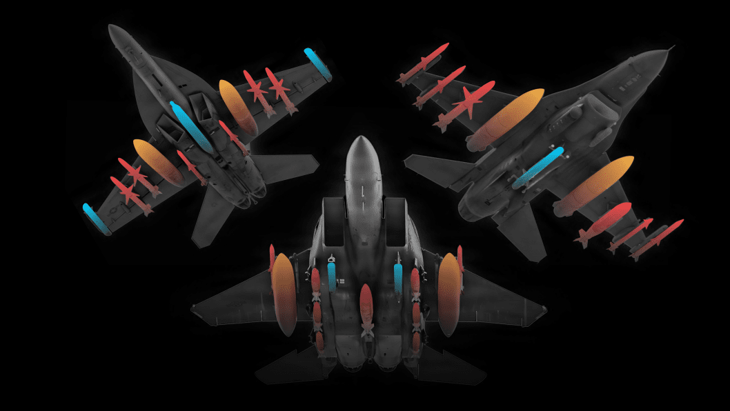 What US Fighters Really Carry Into Combat Over Iran—And How It Compares to Ukraine