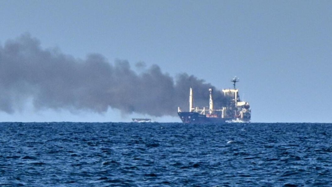 Russian Drones Strike Civilian Cargo Ship Carrying Ukrainian Corn, Killing Two