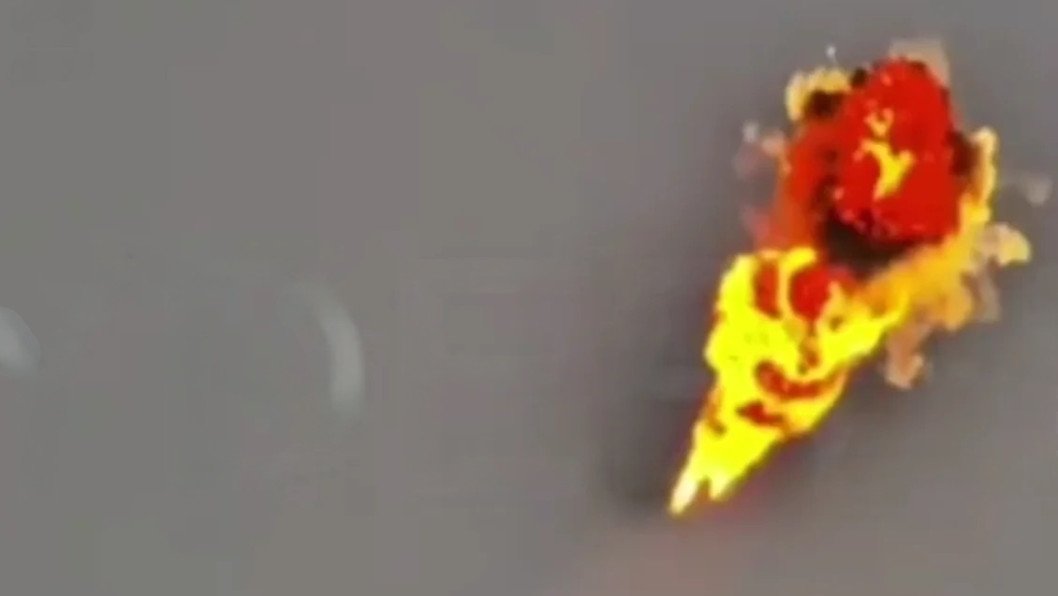 Russia’s Fast Geran-5 Drone “Exploded Like a Comet” After Ukrainian Intercept, Video