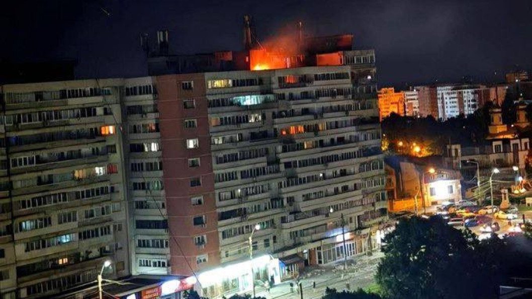 Russian Drone Hits Apartment Building in NATO Member Romania During Strike Near Ukrainian Border