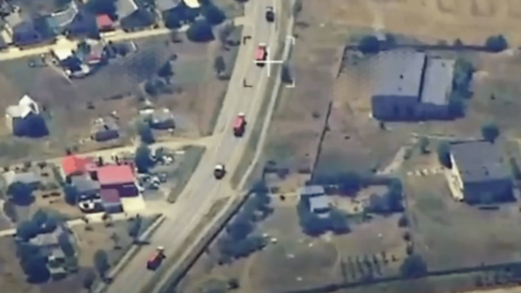 Ukrainian Forces Hit Russian Fuel Tanker Convoy in Temporarily Occupied Zaporizhzhia Region