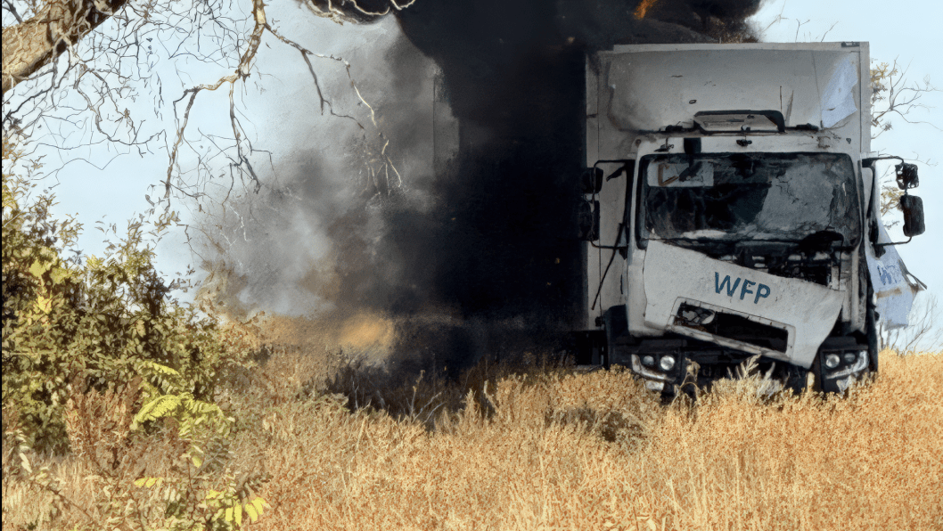 Russia Attacks Clearly Marked UN Aid Convoy Bringing Aid to Civilians in Kherson