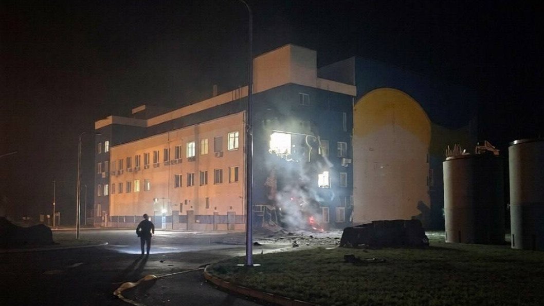 Russian Drone Hits Nuclear Fuel Storage Site in Chornobyl Zone