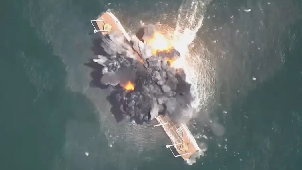 El «revolucionario» dron marino ruso se parece mucho al ucraniano, pero con más potencia