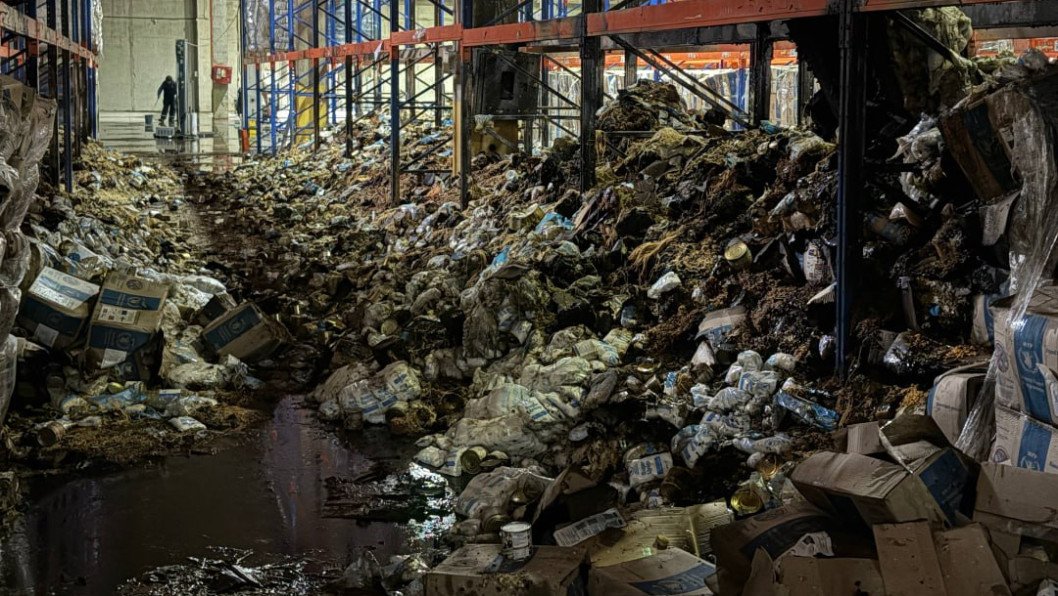 UN World Food Programme Warehouse Damaged in Russian Drone Attack in Dnipro