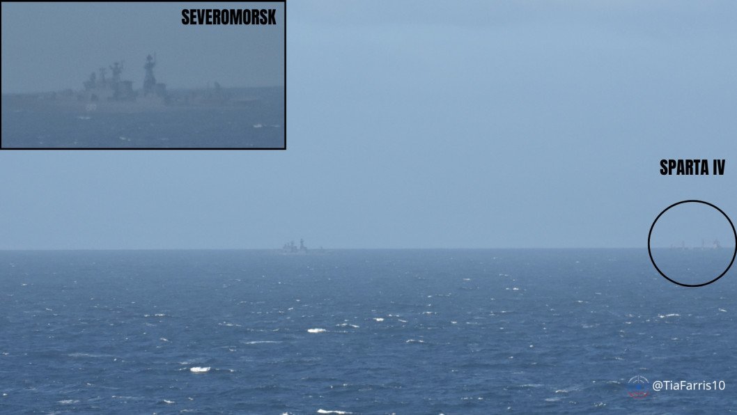 Russian Warship Escorts Sanctioned Ship Near NATO—Days After US Seized a Similar One