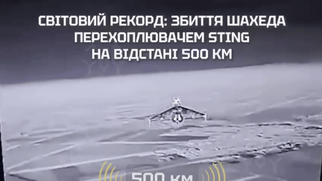 Ucrania derriba drones Shahed a 500 km con un solo operador: récord histórico en la guerra aérea
