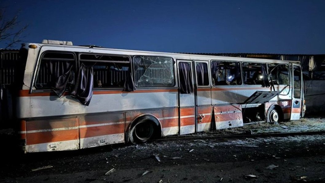 Rusia mata a 15 mineros en un ataque con drones contra un autobús en la región de Dnipropetrovsk