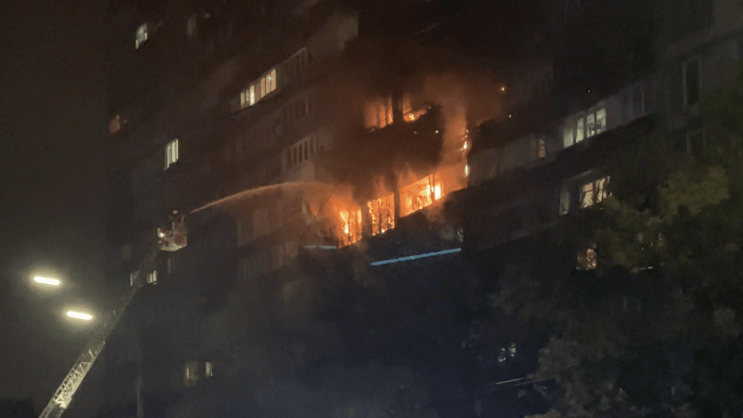 Russian Strikes Plunge Kyiv into Darkness, Partly Paralyzing Power, Water, and Transport