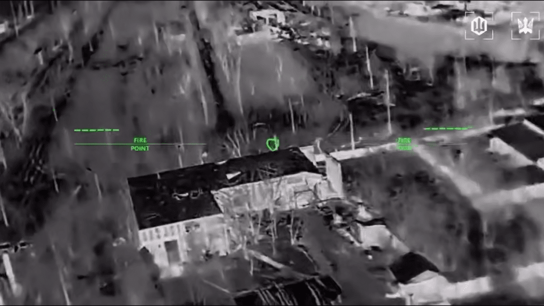 Ukrainian Drones Hit Russian Chemical Weapons Workshop in Occupied Avdiivka