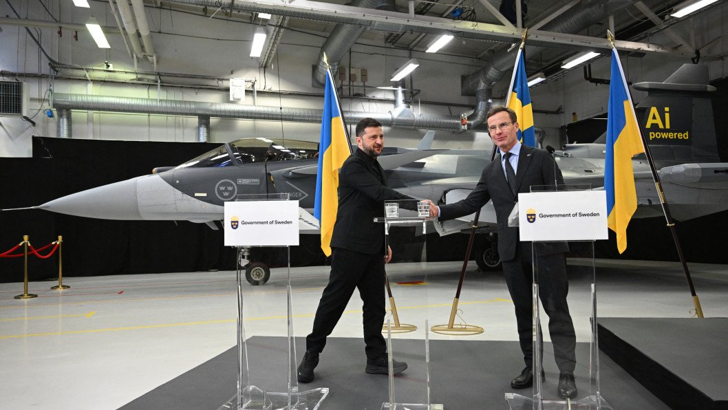 Ukraine Picks Swedish Gripen Fighters as Top Choice—Zelenskyy Explains Why