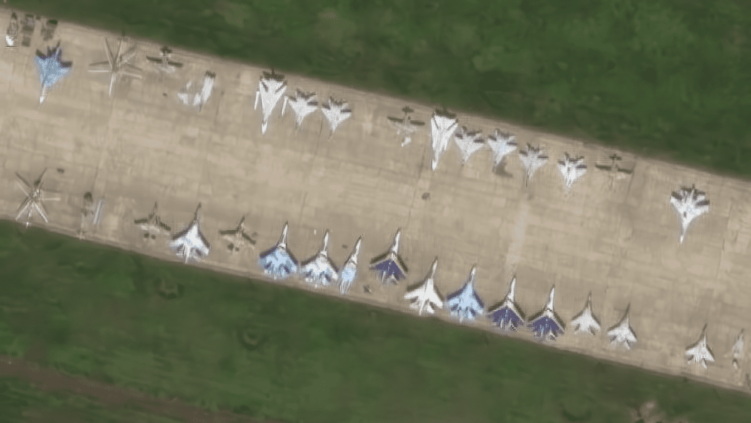 Russia’s Lipetsk Air Base Sees Growing Number of Decommissioned Military Jets