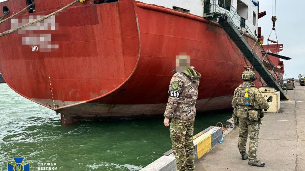 Ukraine Seizes Shadow-Fleet Ship in Odesa Used to Smuggle Grain From Occupied Crimea
