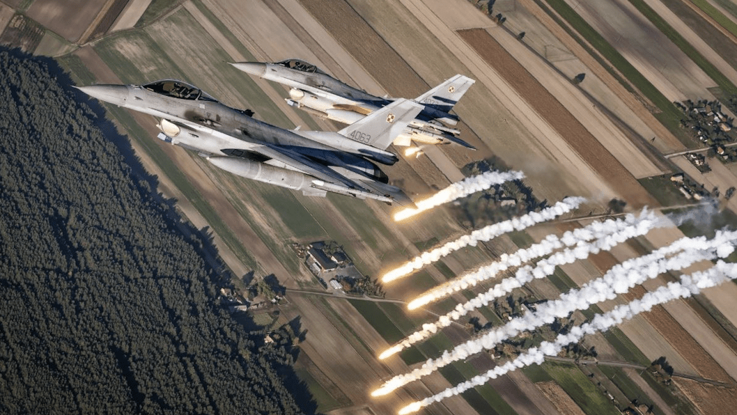 Russian Spy Plane Flies Dark as Poland Sends Fighter Jets to Light the Way
