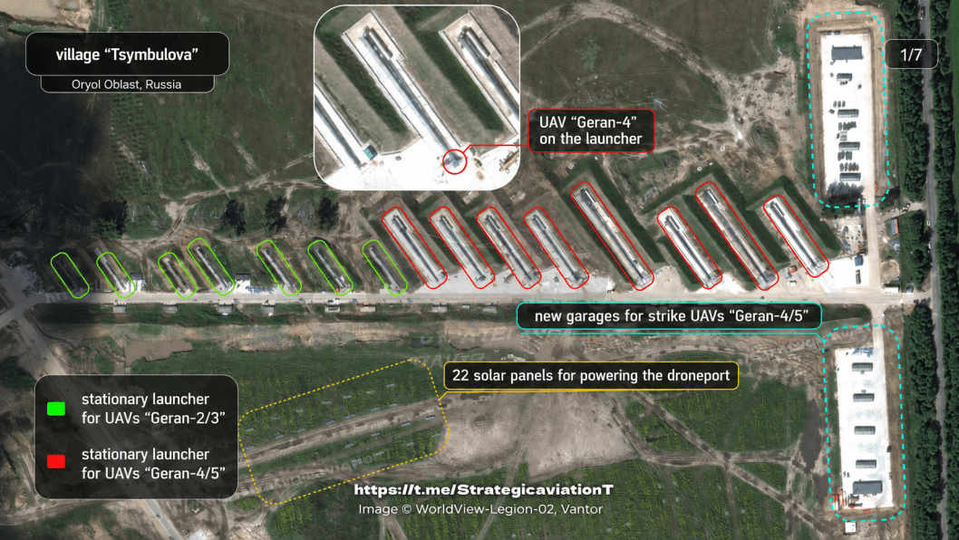 Russia Builds Up Jet-Powered Drone Strike Hub Near Ukraine. Here’s What Satellite Images Reveal