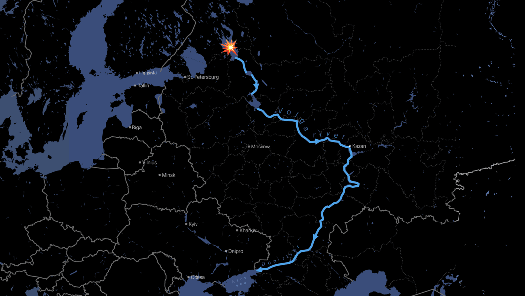 Even Russia’s Baltic Fleet Isn’t Safe as Ukraine Hits a Warship 1,000 Kilometers From the Frontline