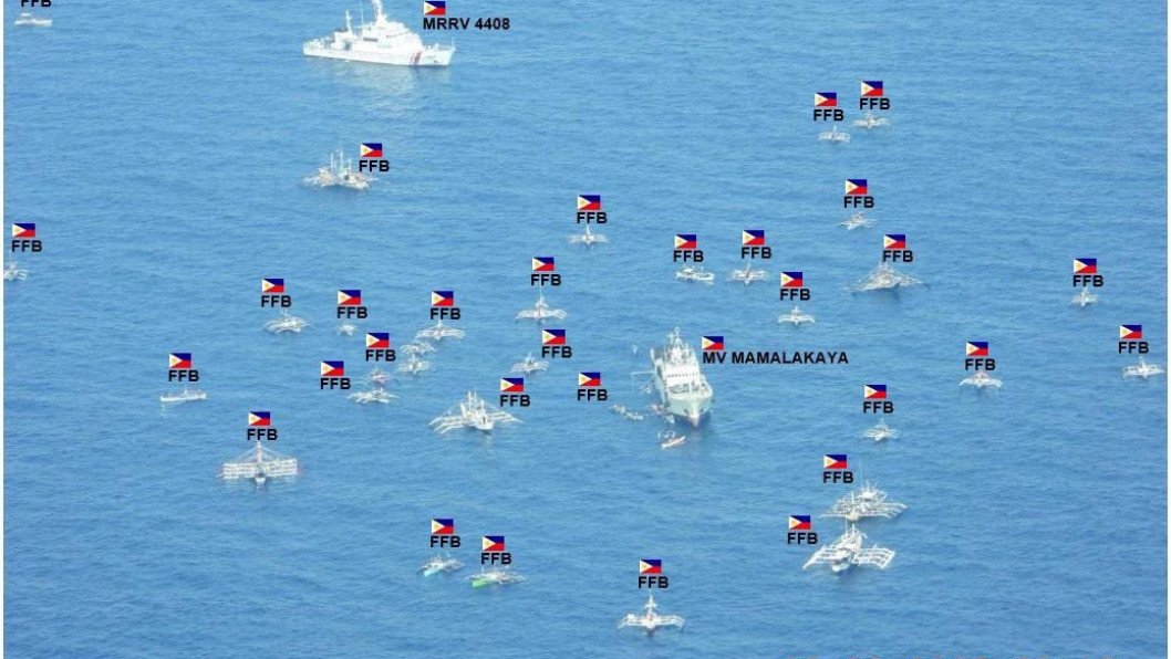 Tensions Explode in South China Sea as China Surrounds Filipino Boats With Dozens of Vessels