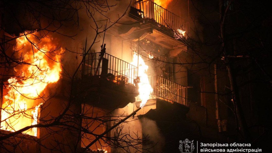 19 heridos y más de 50 edificios residenciales dañados en un ataque con drones rusos en Zaporizhzhia