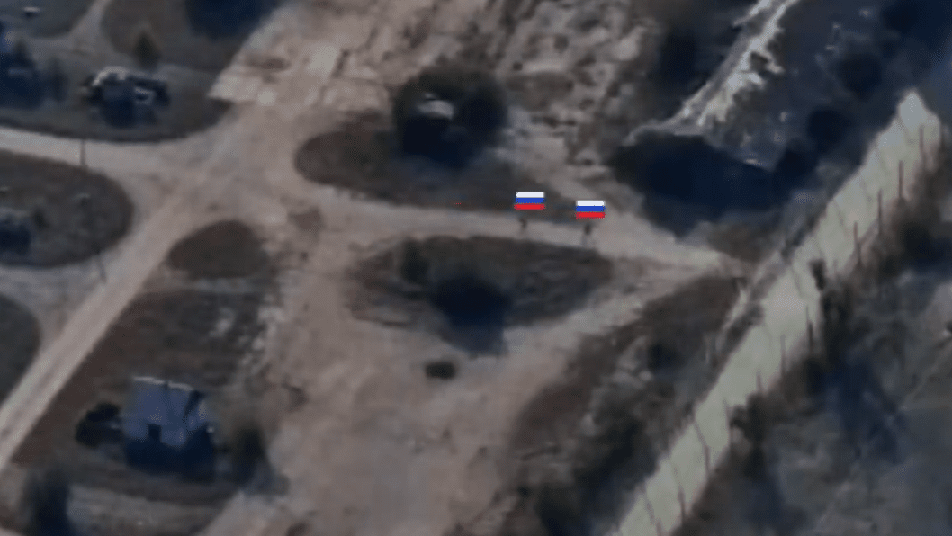 Ukraine Spots AI-Generated Russian Advance Video—Giant Soldiers and Even the Buildings Are Fake