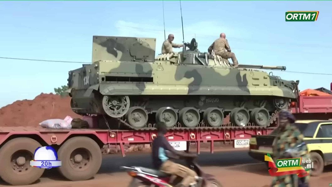 Russia Sends Sanctioned Arms Ship Loaded With BMP-3s to Prop Up Mali’s Junta