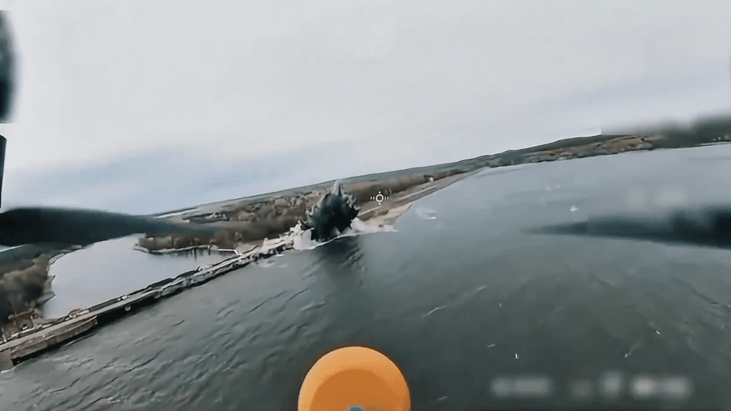 Russia Hits Major Water Supply Dam Near Kharkiv With Six Guided Bombs, Video