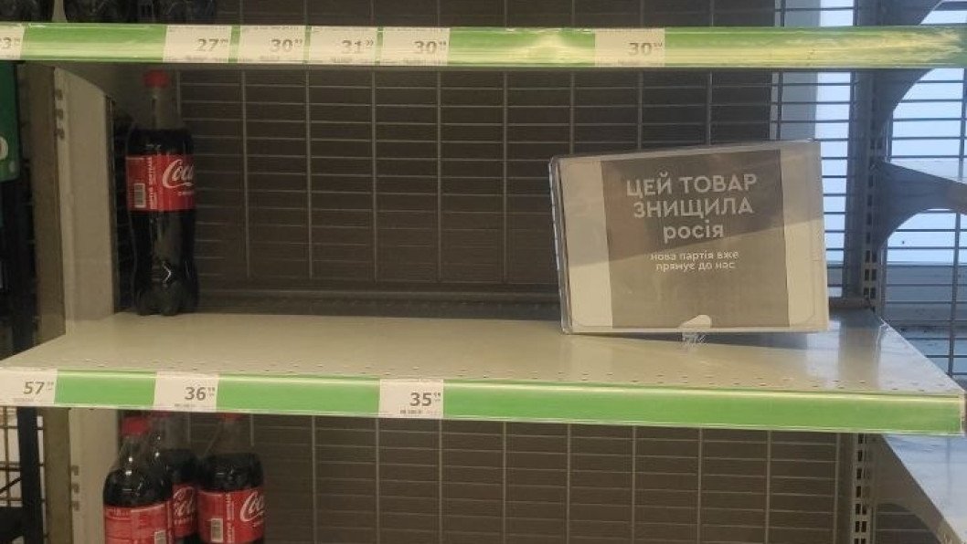 Supermarkets in Ukraine Face Empty Shelves as Russian Strikes Hit Warehouses