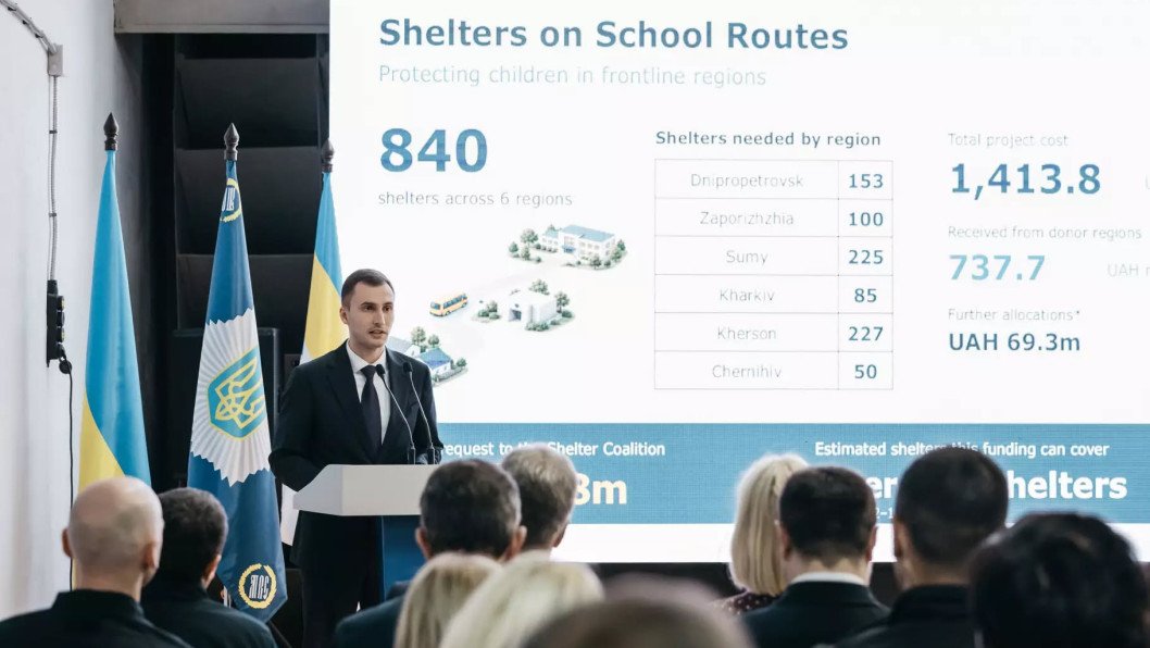 Ukraine Plans 840 Mobile Shelters Along School Routes in 6 Frontline Regions