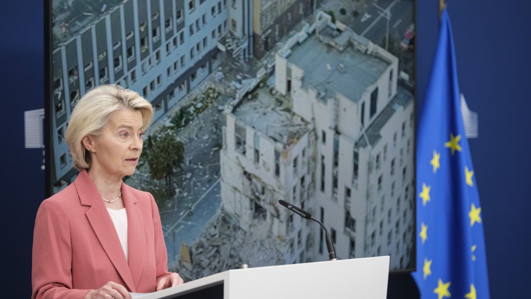 “Terror and Barbarism”: Global Leaders React After Russian Strikes Kill Civilians, Damage EU Mission