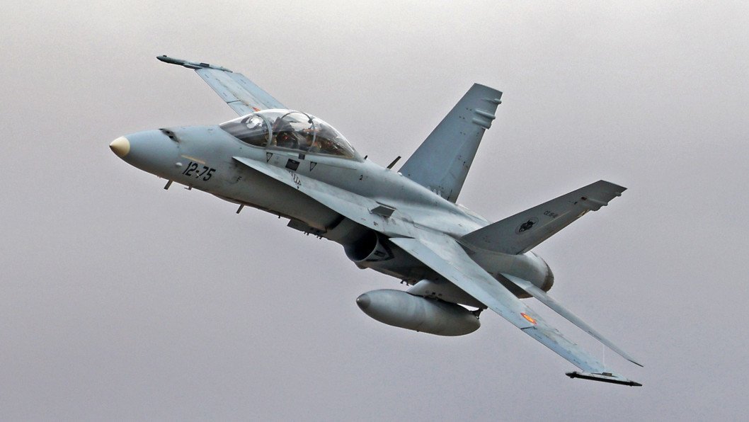 Spanish F-18 Takes Down Drone That Breached NATO Airspace Over Romania